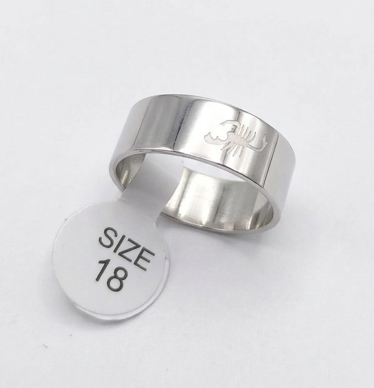 Anillos de Acero Inoxidable Quirurgico BOX1-F7-C4