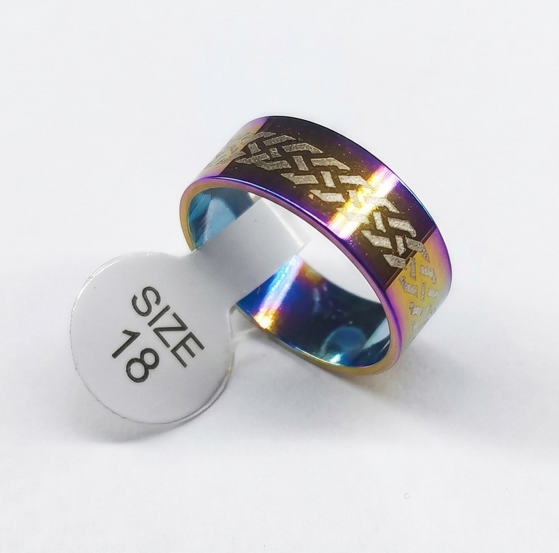 Anillos de Acero Inoxidable Quirurgico BOX1-F8-C10