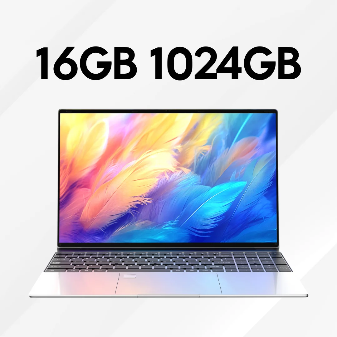New Ultra Slim Laptop Intel Core i7 8650U 15.6" 32GB RAM 2TB SSD Gaming PC Office Study Computer PC Windows 11 Pro