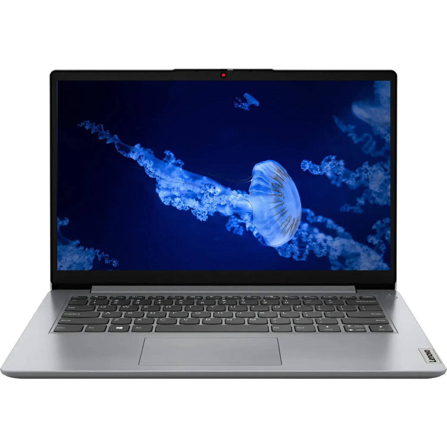 Lenovo 14" Business Laptop,Intel Celeron N4020,4GB RAM,384GB Storage(128GB eMMC+256GB SD Card),Cloud Grey
