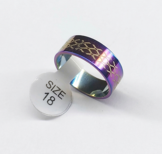 Anillos de Acero Inoxidable Quirurgico BOX1-F8-C1