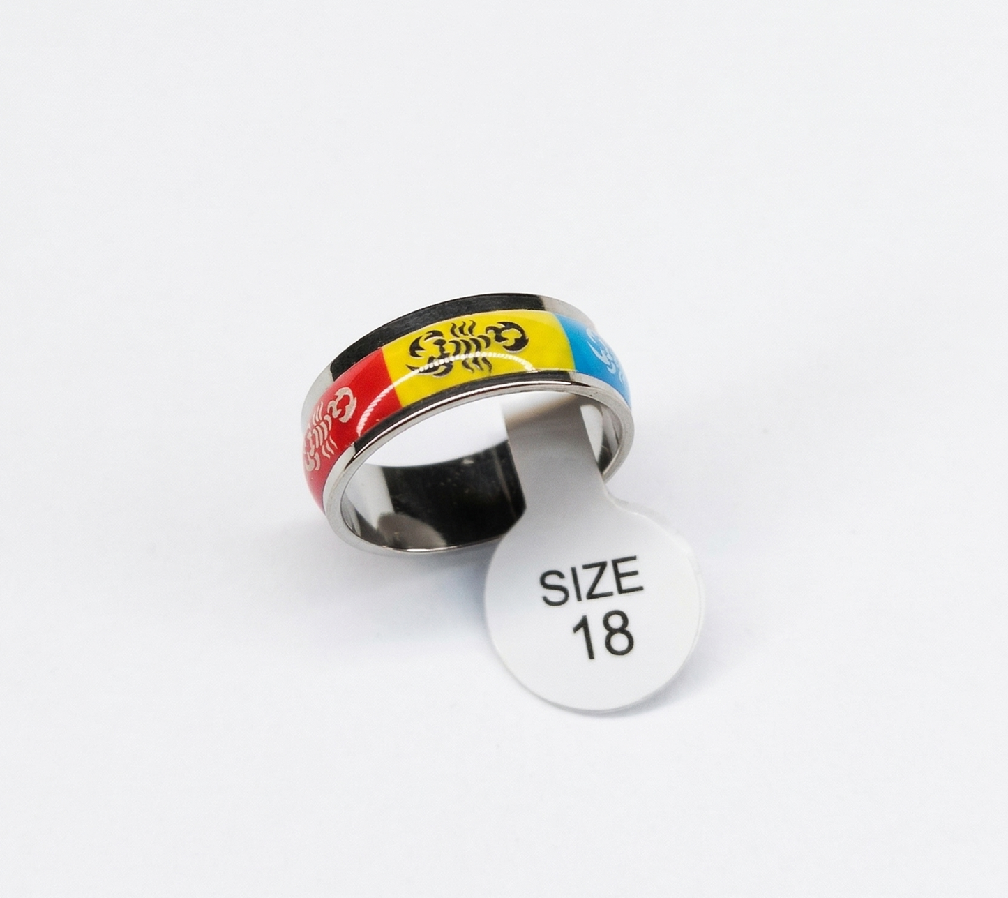 Anillos de Acero Inoxidable Quirurgico BOX1-F2-C10