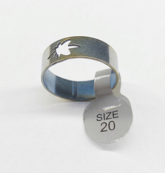 Anillos de Acero Inoxidable Quirurgico BOX1-F10-C6