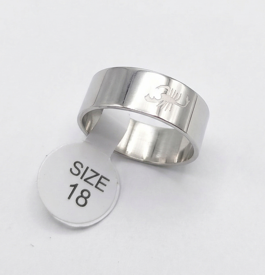 Anillos de Acero Inoxidable Quirurgico BOX1-F7-C4