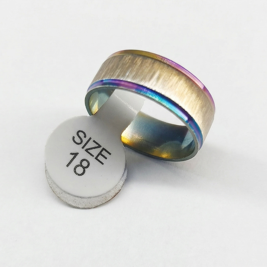 Anillos de Acero Inoxidable Quirurgico BOX1-F9-C5