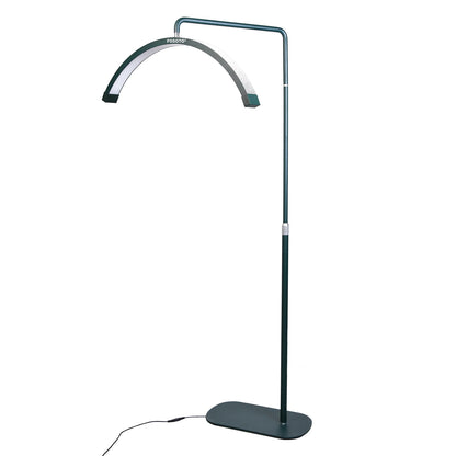 Fusitu Oversea Warehouse LED Half-Moon Shaped Light LED Lash Light With Floor Tripod Floor Video Light For Beauty Salon Makeup