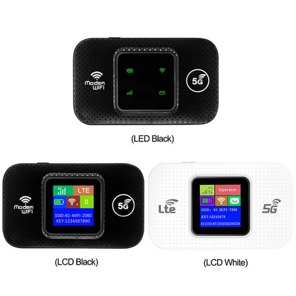 1-10PCS 4G LTE Wireless Internet Router Wireless WiFi Router 150Mbps Hotspot Travel Smart WiFi Plug Play Car Mobile Broadband