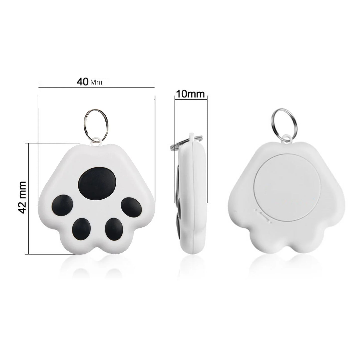 Wireless Smart GPS Tracker Pet Tracer Smart Anti Lost Keychain Locator GPS Kids Alarm Tag Finder Key Collar Tracker Accessories