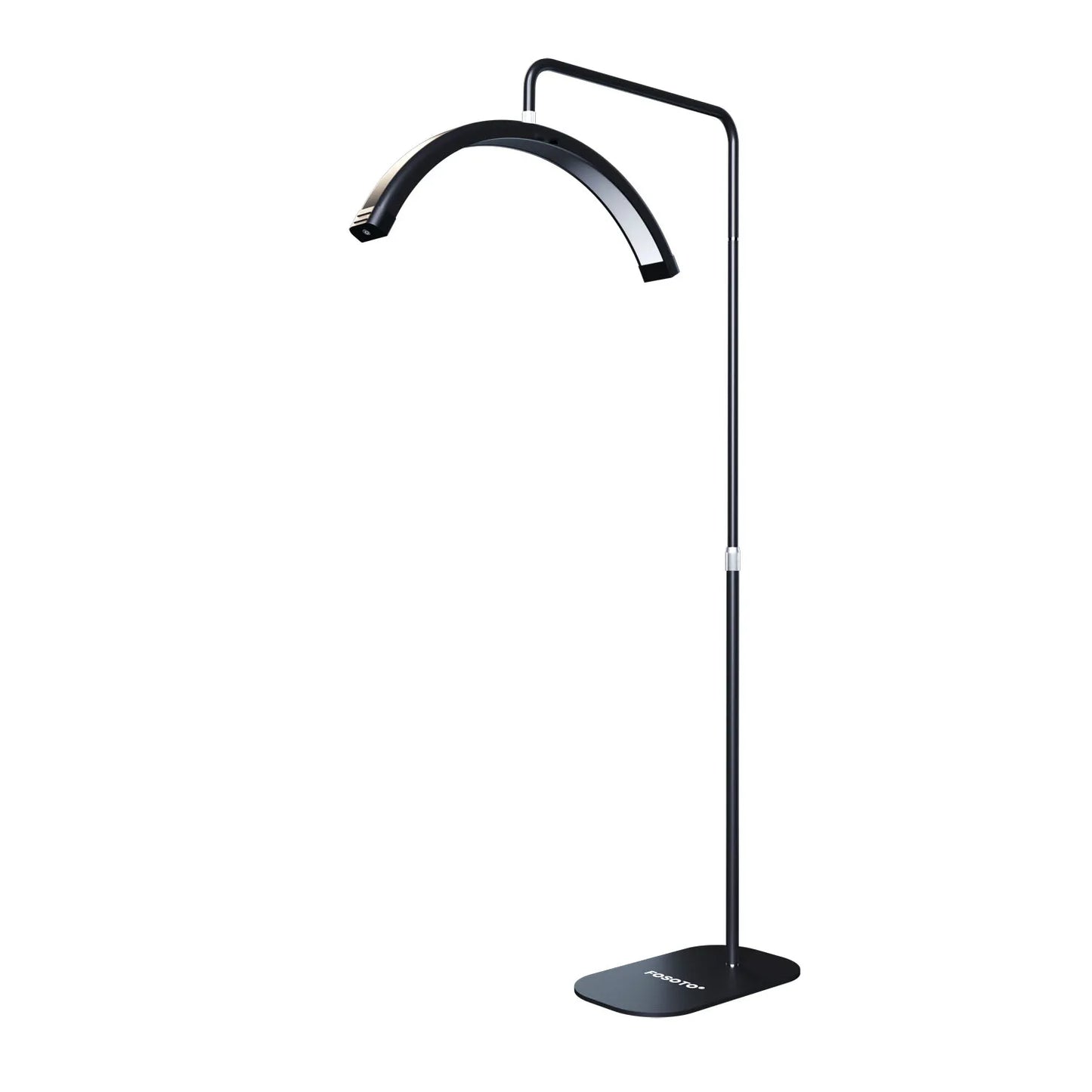 Fusitu Oversea Warehouse LED Half-Moon Shaped Light LED Lash Light With Floor Tripod Floor Video Light For Beauty Salon Makeup