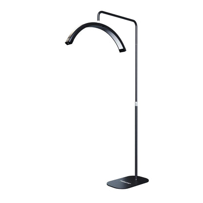 Fusitu Oversea Warehouse LED Half-Moon Shaped Light LED Lash Light With Floor Tripod Floor Video Light For Beauty Salon Makeup