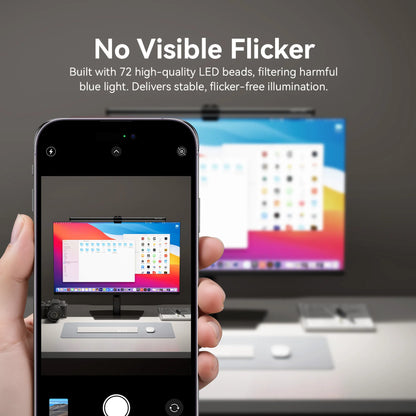 Vention LED Monitor Light Bar PC Laptop Screen Light Bar Hanging Eye Protection Asymmetric Light Source USB 3 Colour Read Lamp