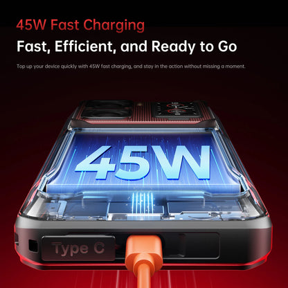 Oukitel WP300 Rugged Phone 16000mAh 36GB（12+24）GB+512GB Modular detachable Earbud/camping Light 6.78" FHD 120Hz 108MP Cell pho