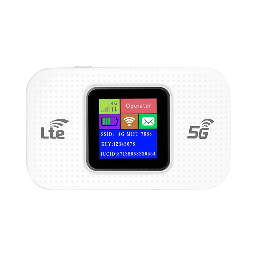 1-10PCS 4G LTE Wireless Internet Router Wireless WiFi Router 150Mbps Hotspot Travel Smart WiFi Plug Play Car Mobile Broadband