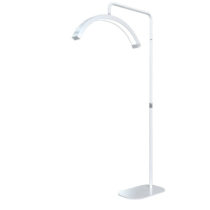 Fusitu Oversea Warehouse LED Half-Moon Shaped Light LED Lash Light With Floor Tripod Floor Video Light For Beauty Salon Makeup