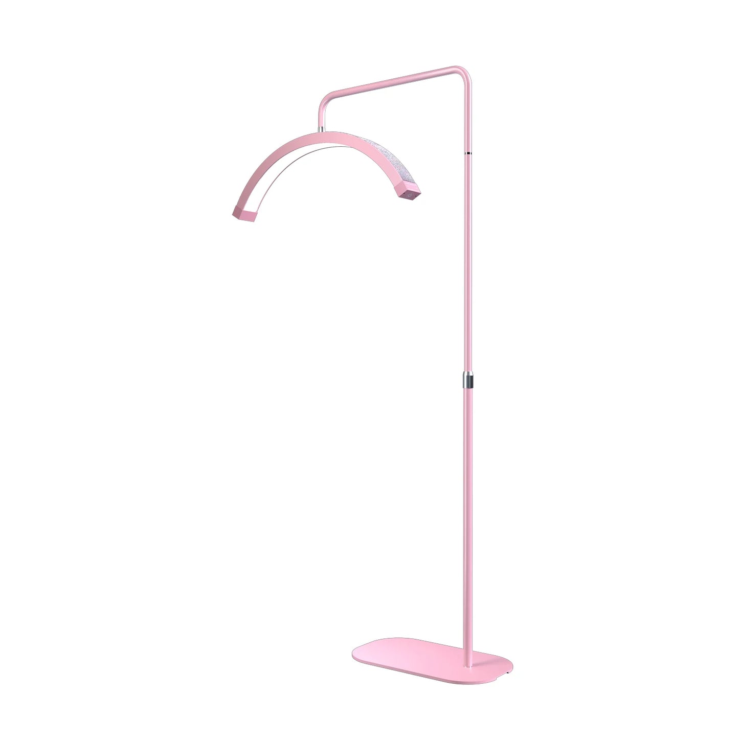 Fusitu Oversea Warehouse LED Half-Moon Shaped Light LED Lash Light With Floor Tripod Floor Video Light For Beauty Salon Makeup