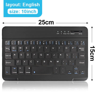 Mini Keyboard Wireless Bluetooth 5.0 Keyboard RGB Backlit Rechargeable Keyboard Silent Keyboard For IOS Android Windows iPad