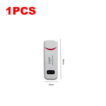 1/2/3PCS 150Mbps 4G LTE USB Modem Dongle WiFi Router with SIM Card Slot Pocket Hotspot Wireless Adapter for Laptops UMPC MID ﻿ ﻿