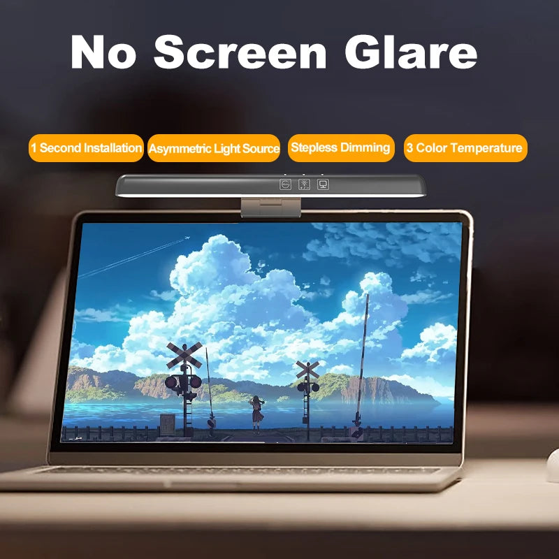 Monitor Light  Bar LED Screen Hanging Dimmable Timed Lightbar PC Home Room Desk Night Light Accessories Setup Lamp Decoration