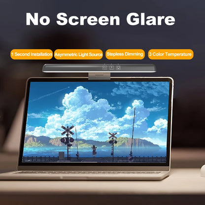Monitor Light  Bar LED Screen Hanging Dimmable Timed Lightbar PC Home Room Desk Night Light Accessories Setup Lamp Decoration