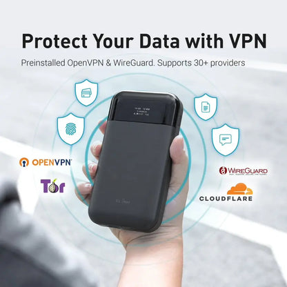 GL.iNet MUDI V2 (GL-E750V2) 750Mbps 1TB Max MicroSD with OpenWrt 4G LTE Router