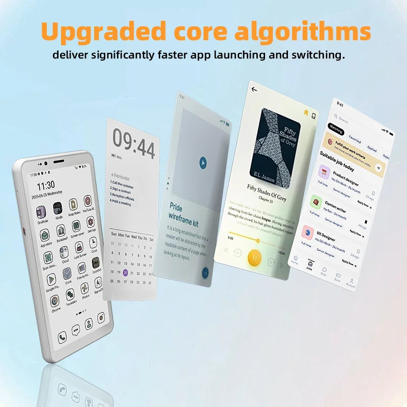 Bigme Hibreak S eBook reader, 5.84-inch E-ink electronic book, 36-level front light, 6GB+128GB, Android 14 OS paper-like ereader