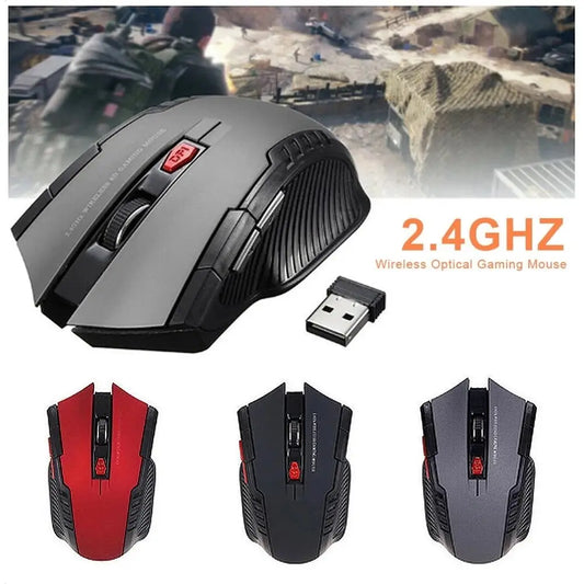 113 Wireless Mouse 2.4GHz Wireless Optical Mouse with USB receiver 6 button Portable wireless mouse for laptops